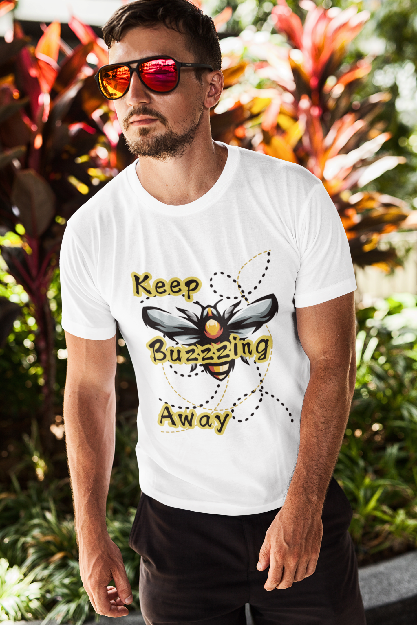 Keep Buzzing Away- Unisex Premium t-shirt